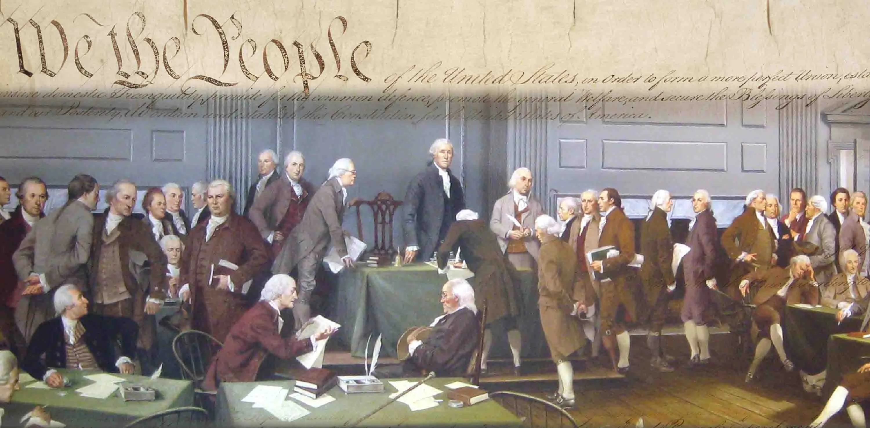 Signing of the United States Constitution, 1787