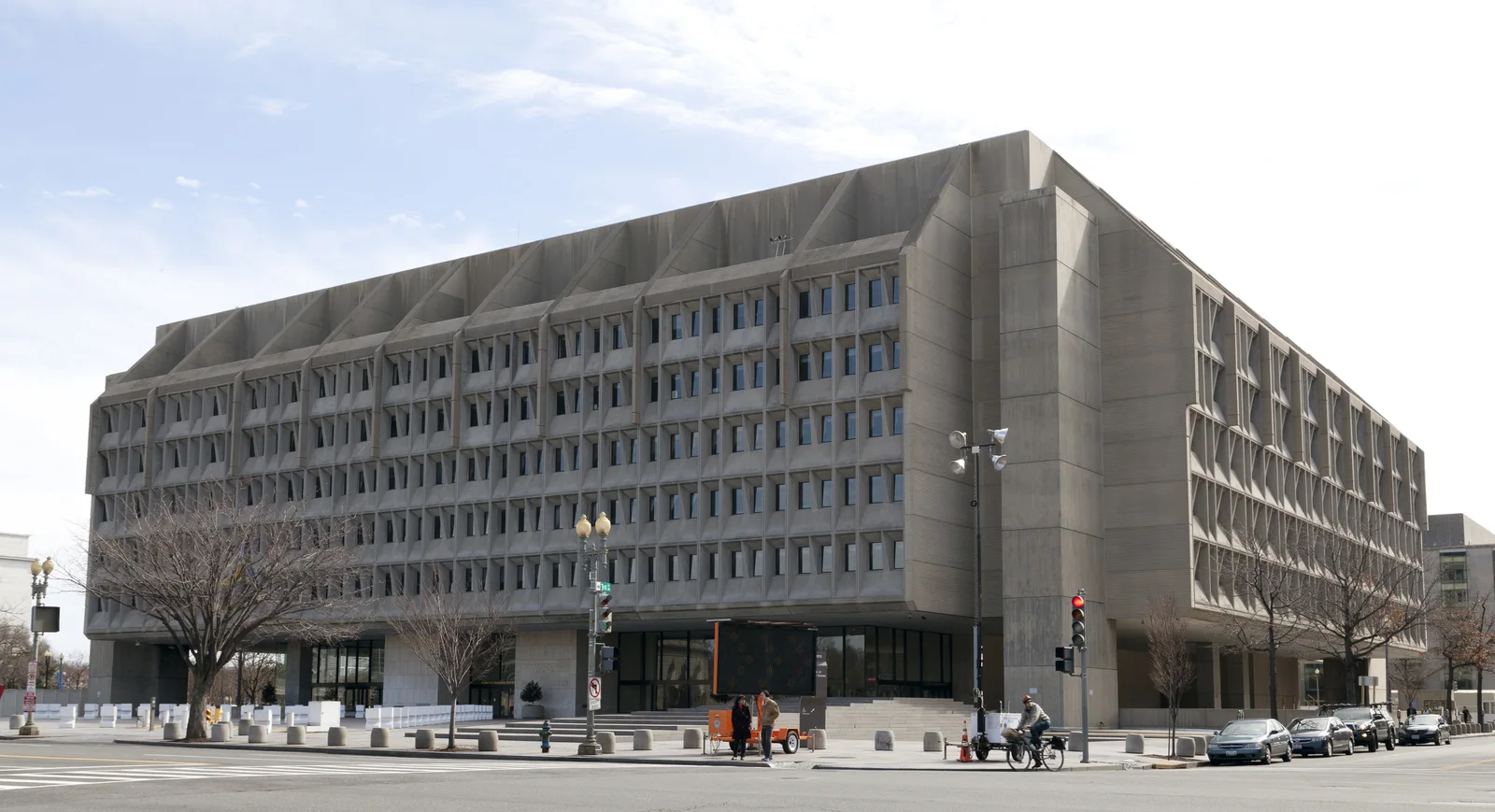 The Hubert H. Humphrey Building, headquarters of the U.S. Department of Health and Human Services, in Washington, D.C.