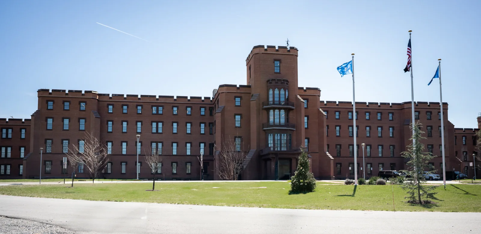 The St. Elizabeths West Campus headquarters of the U.S. Department of Homeland Security in Washington, D.C.