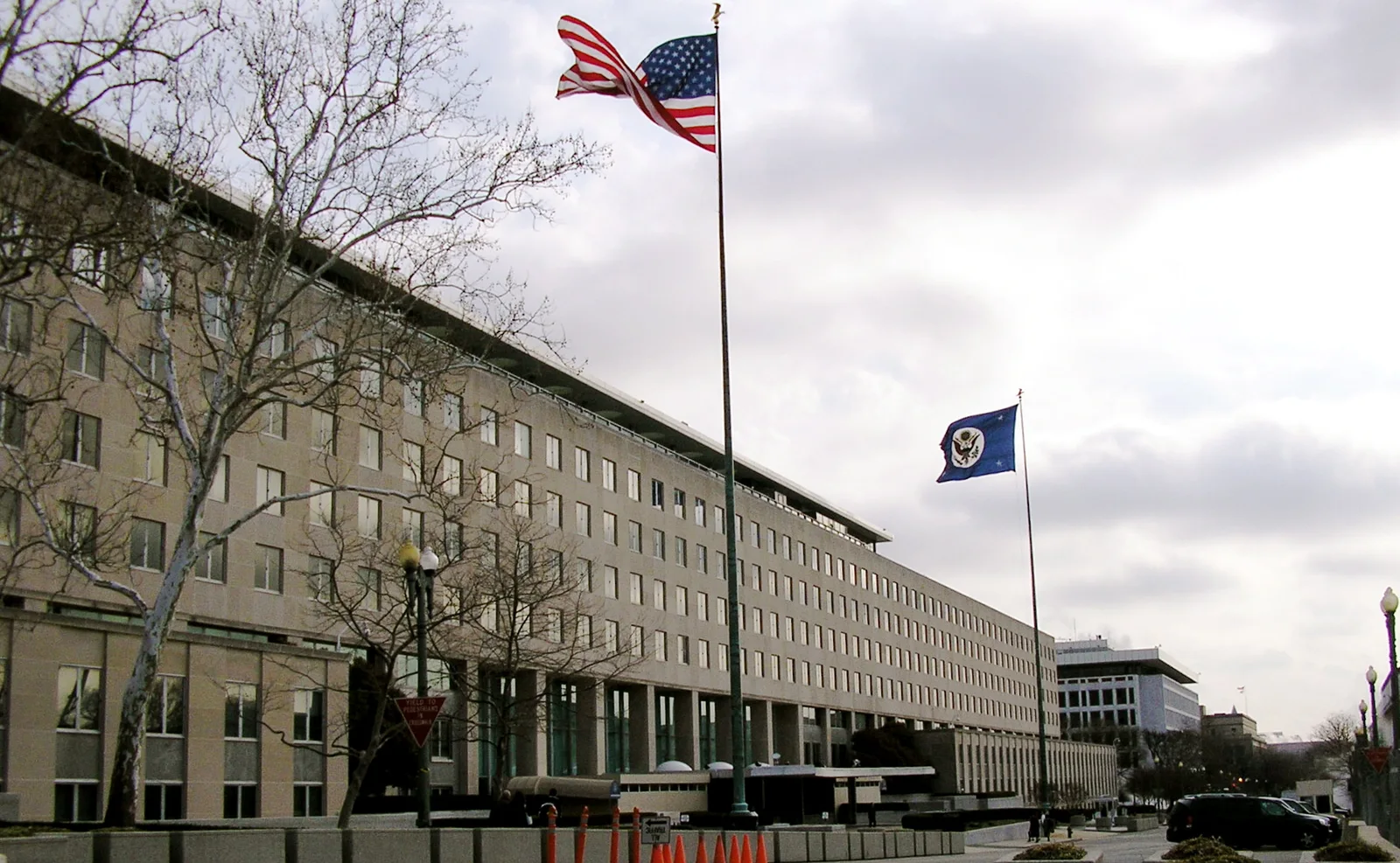 The Harry S. Truman Building, headquarters of the U.S. Department of State, in Washington, D.C.
