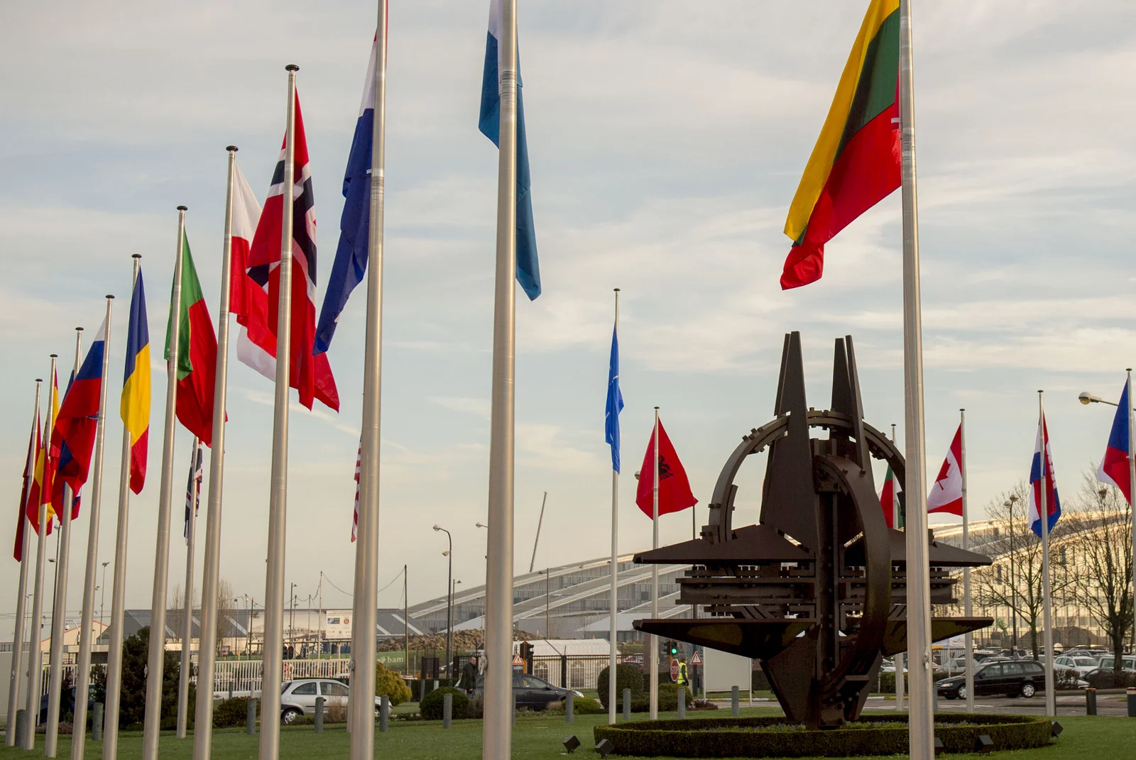 NATO Headquarters building in Brussels, Belgium