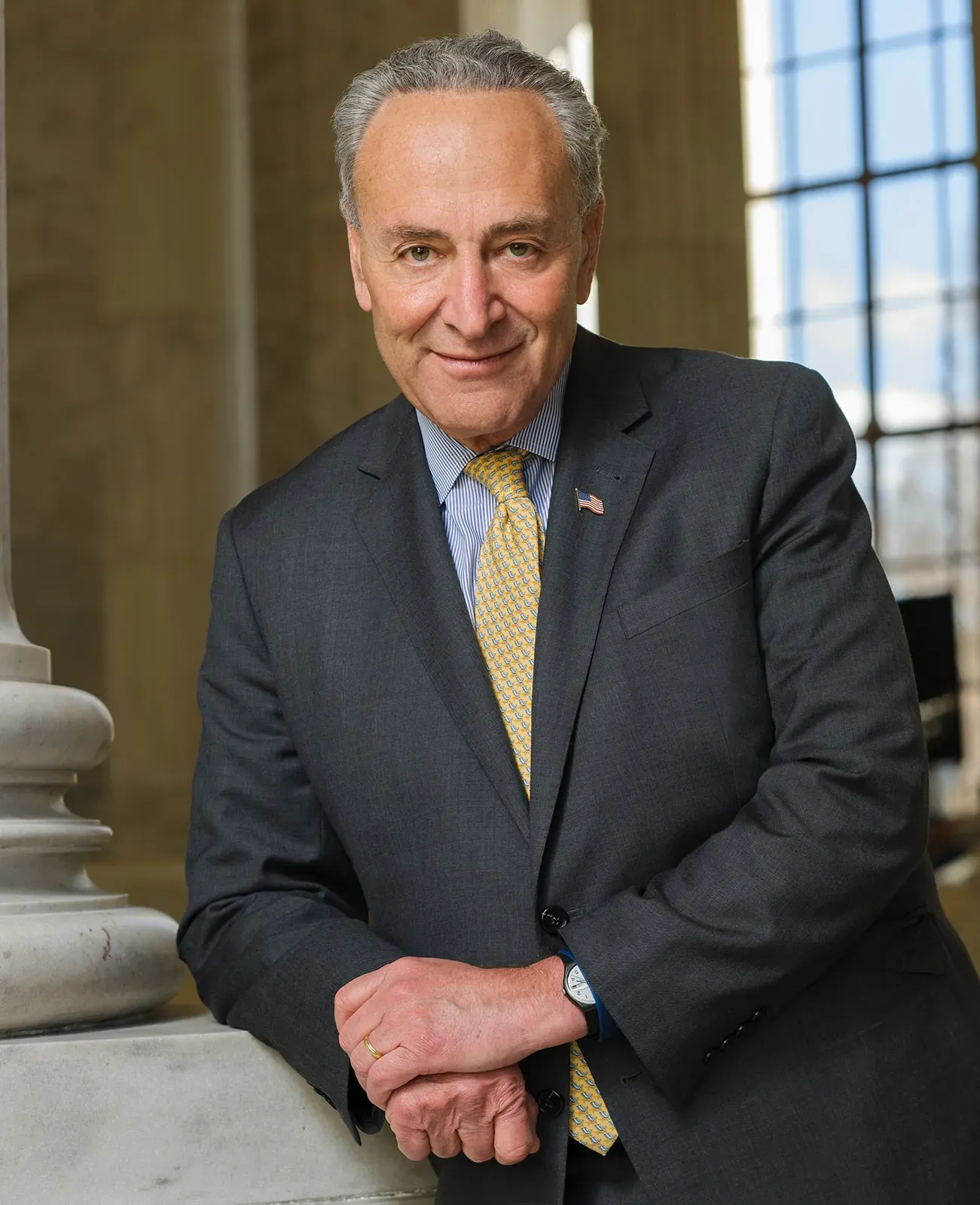 Portrait of Chuck Schumer