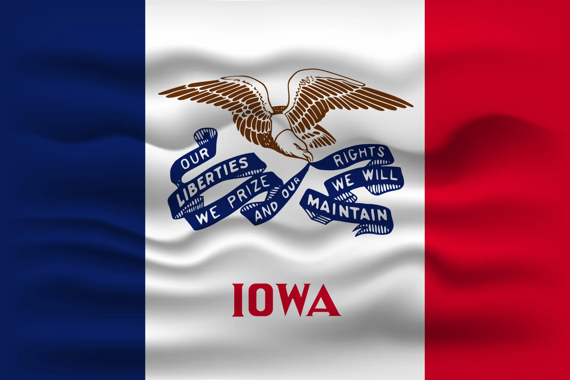 Iowa State Flag