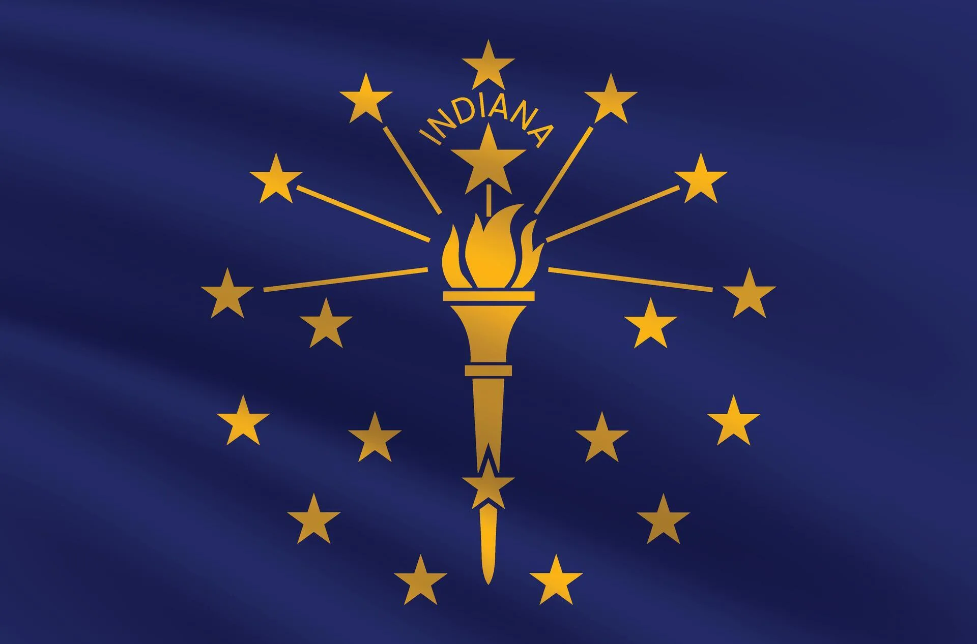 Indiana State Flag