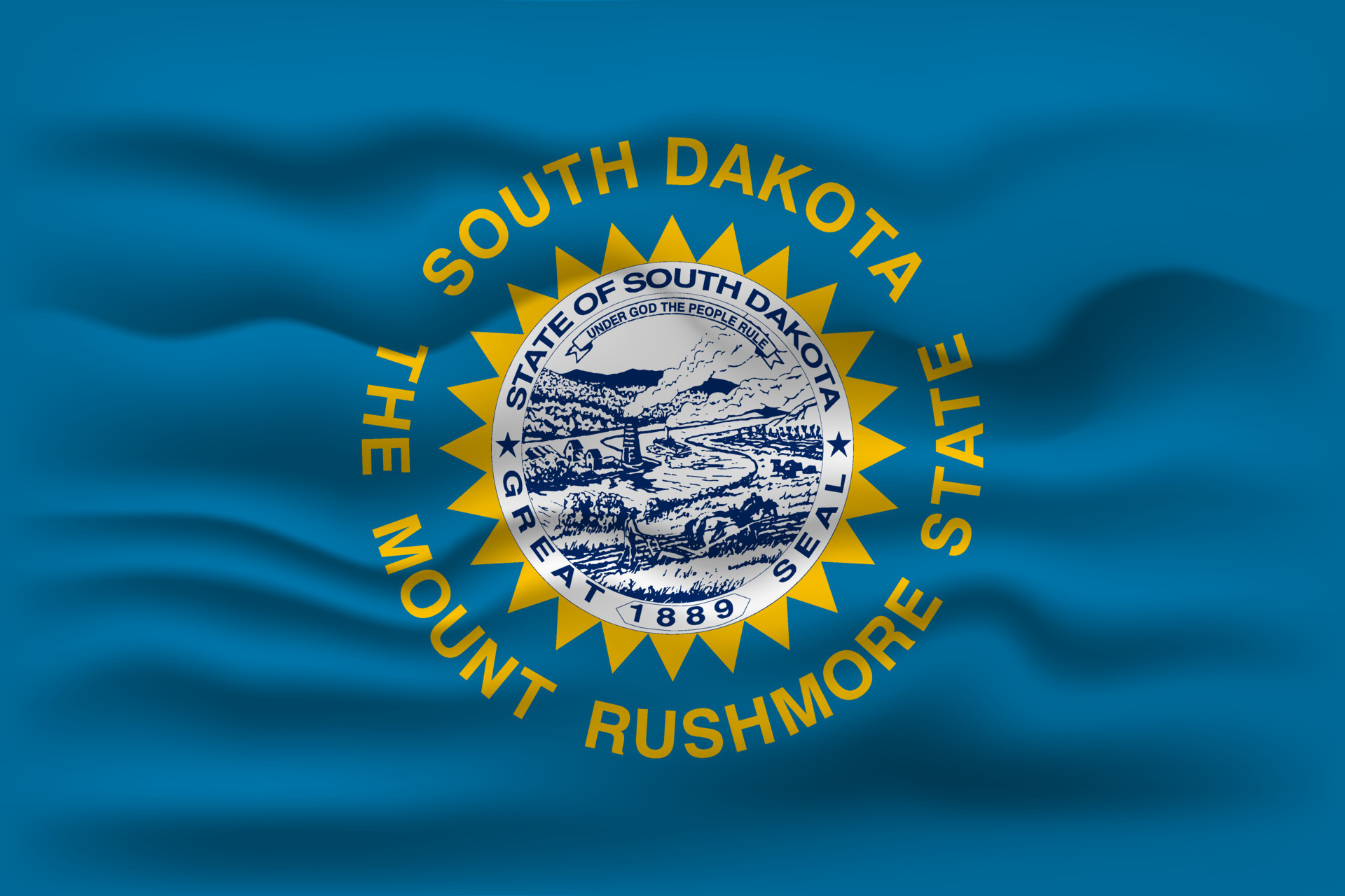 South Dakota State Flag