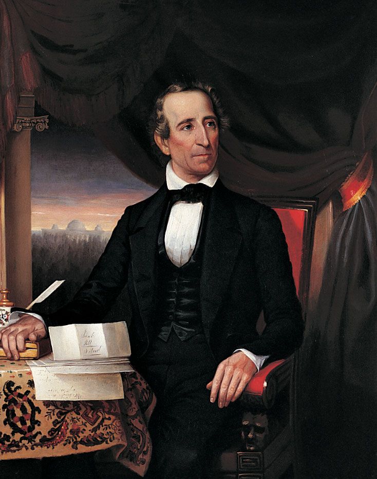 Portrait of John Tyler