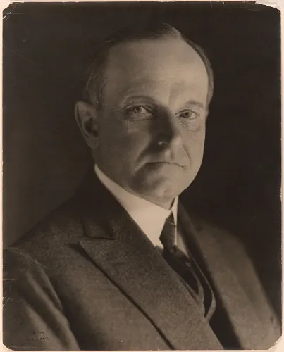 Portrait of Calvin Coolidge