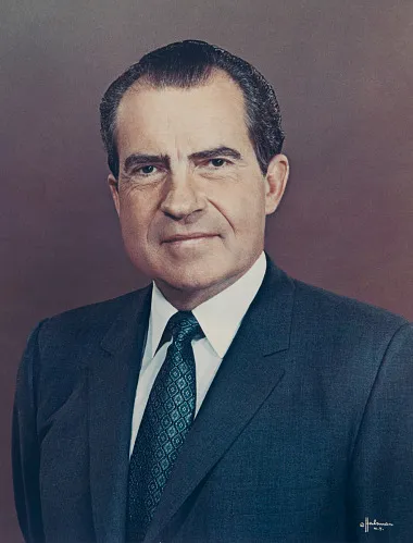 Portrait of Richard Nixon
